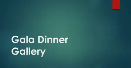 Gala Dinner Gallery