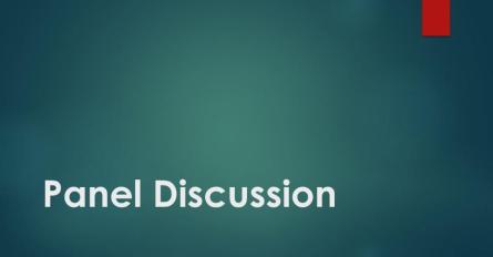 Corporate Panel Discussion