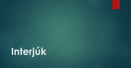 Interjúk