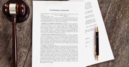 Confidentiality agreement and request for confidentiality